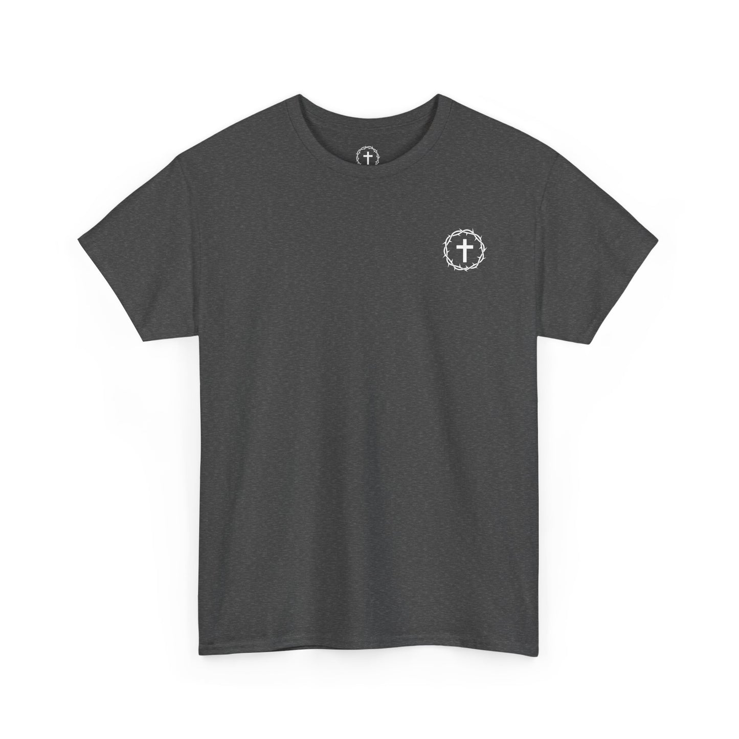 Display Your Faith Blank Unisex Heavy Cotton Tee, Christian Tee, Casual Wear, Gift for Believers, Everyday Comfort