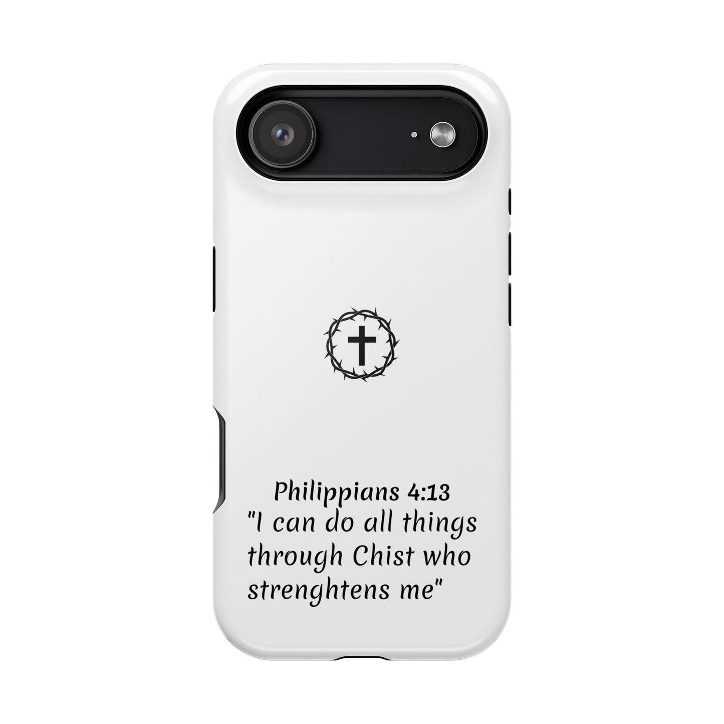 Philippians 4:13 Impact-Resistant Iphone Cases