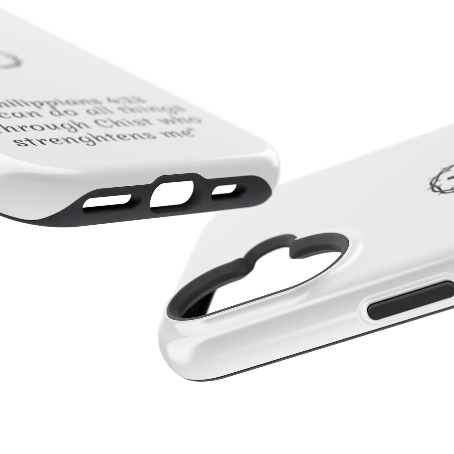 Philippians 4:13 Impact-Resistant Iphone Cases