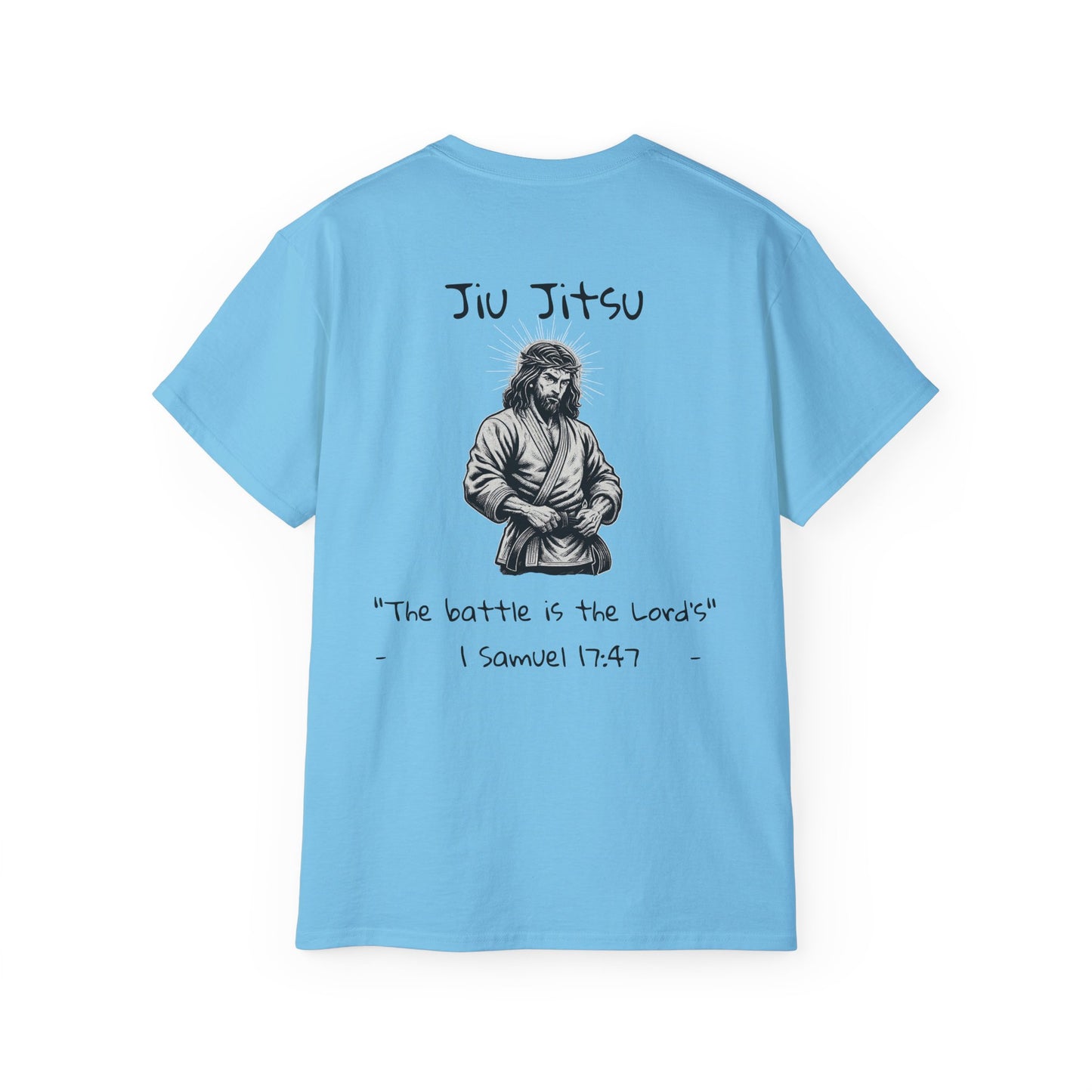 Jesus Jiu Jitsu - “The Battle Is the Lord’s”  Unisex Spiritual Graphic Tee