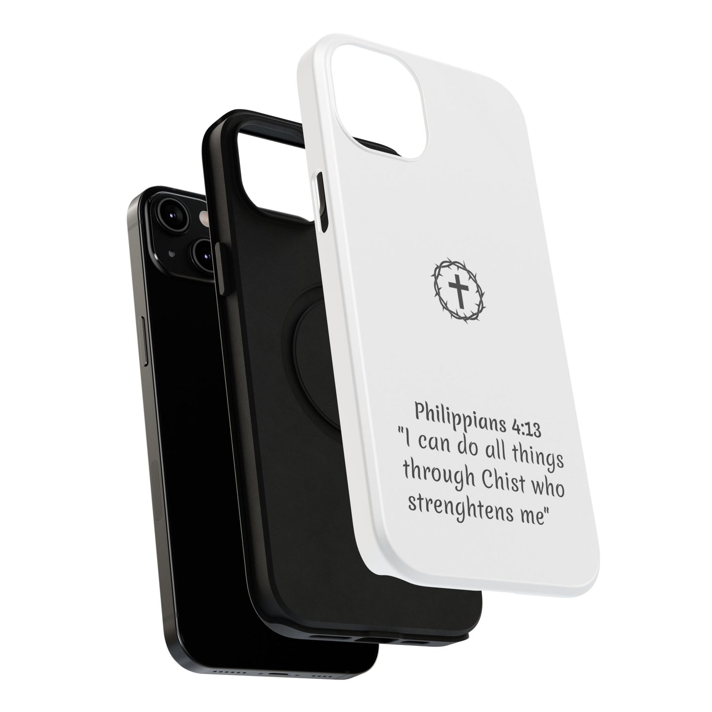 Philippians 4:13 Impact-Resistant Iphone Cases