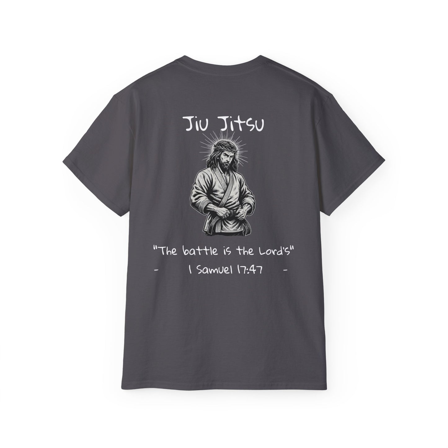 Jesus Jiu Jitsu - “The Battle Is the Lord’s”  Unisex Spiritual Graphic Tee