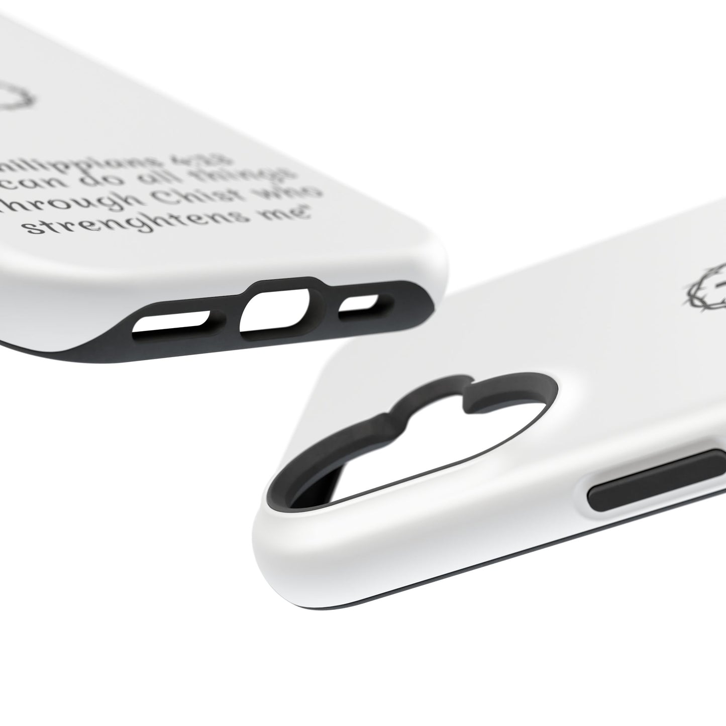 Philippians 4:13 Impact-Resistant Iphone Cases