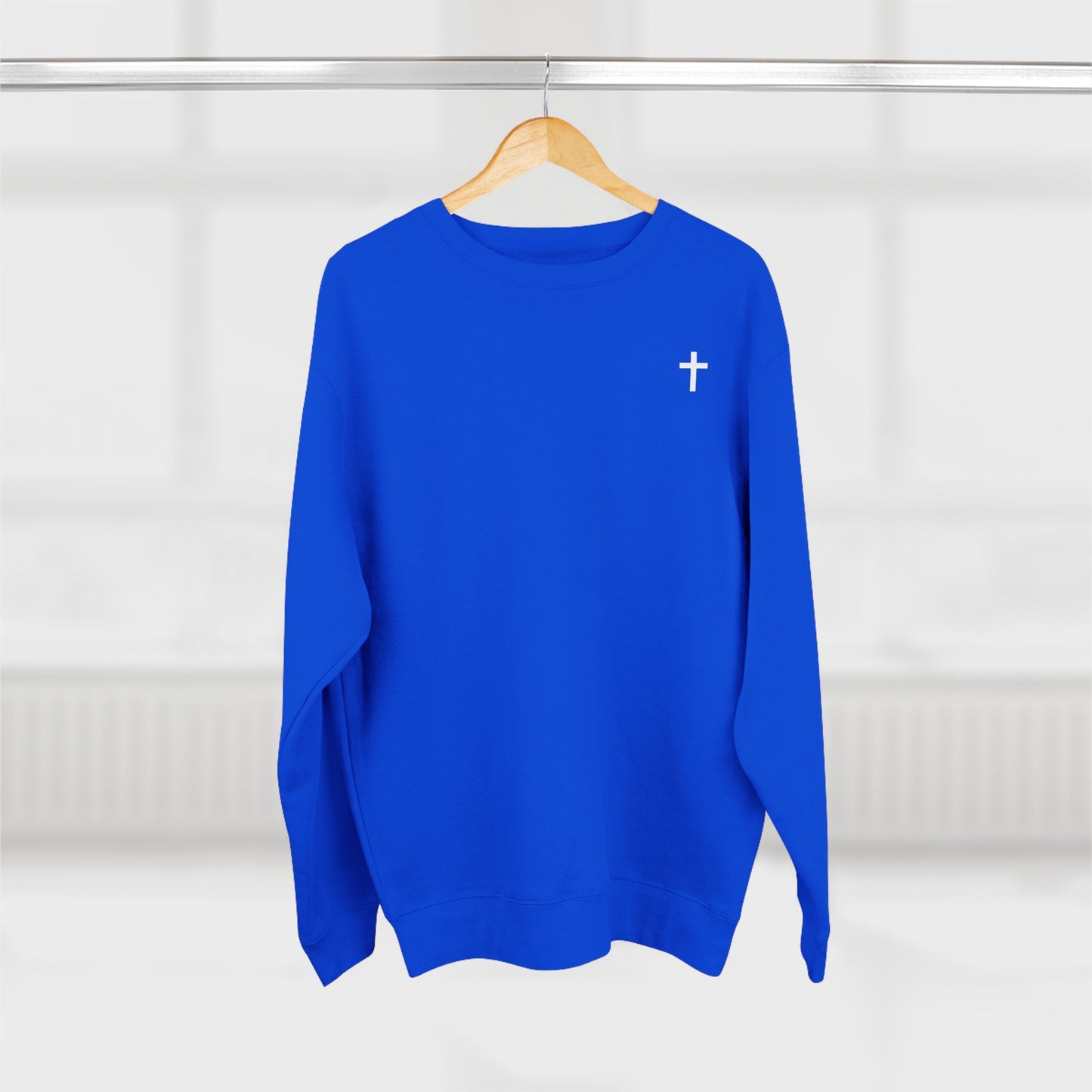 Jesus is King Christian Crewneck Sweatshirt, Faith-based Apparel, Inspirational Gift, Unisex Sweatshirt, Religious Clothing,