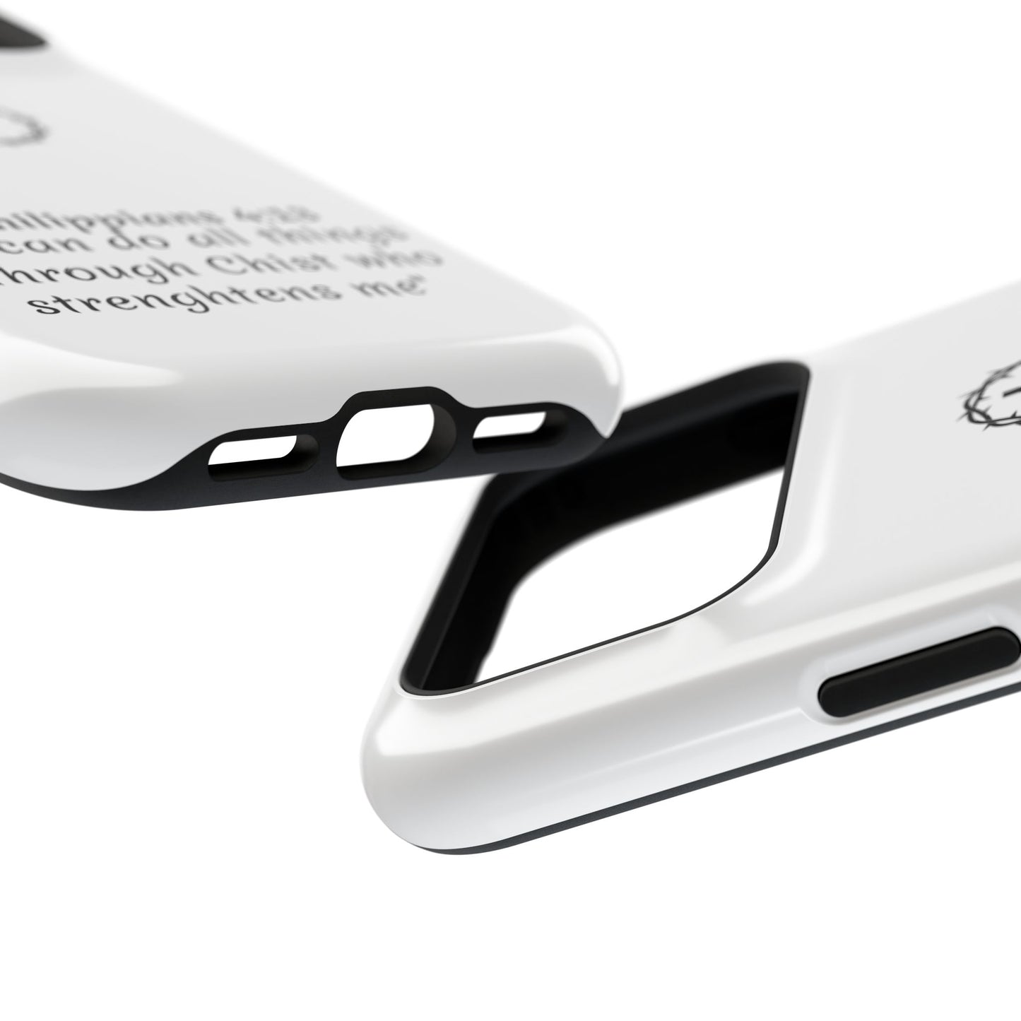 Philippians 4:13 Impact-Resistant Iphone Cases