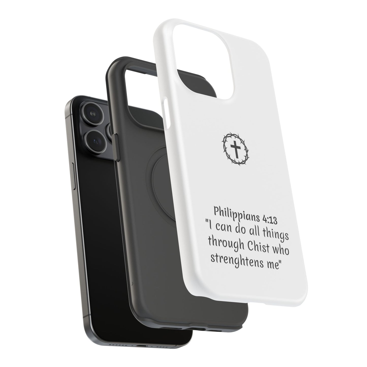 Philippians 4:13 Impact-Resistant Iphone Cases