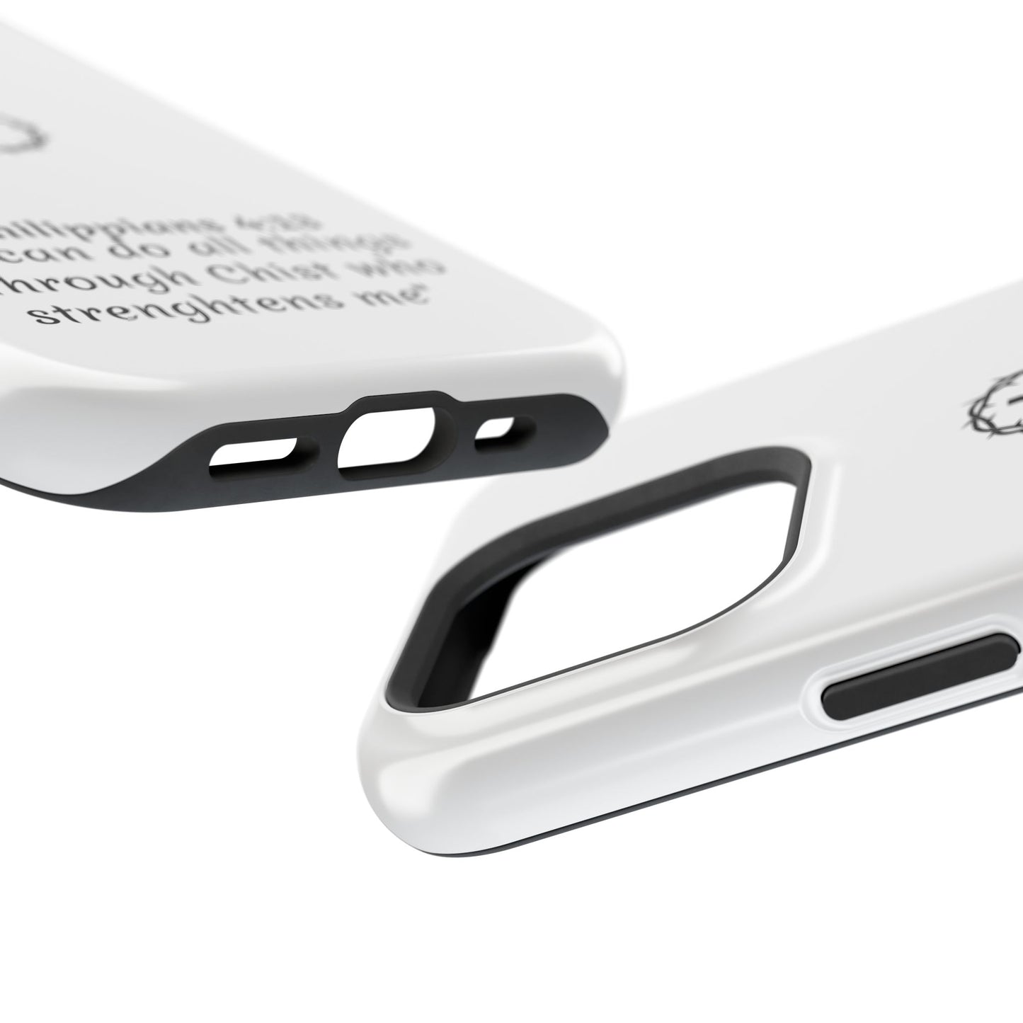 Philippians 4:13 Impact-Resistant Iphone Cases