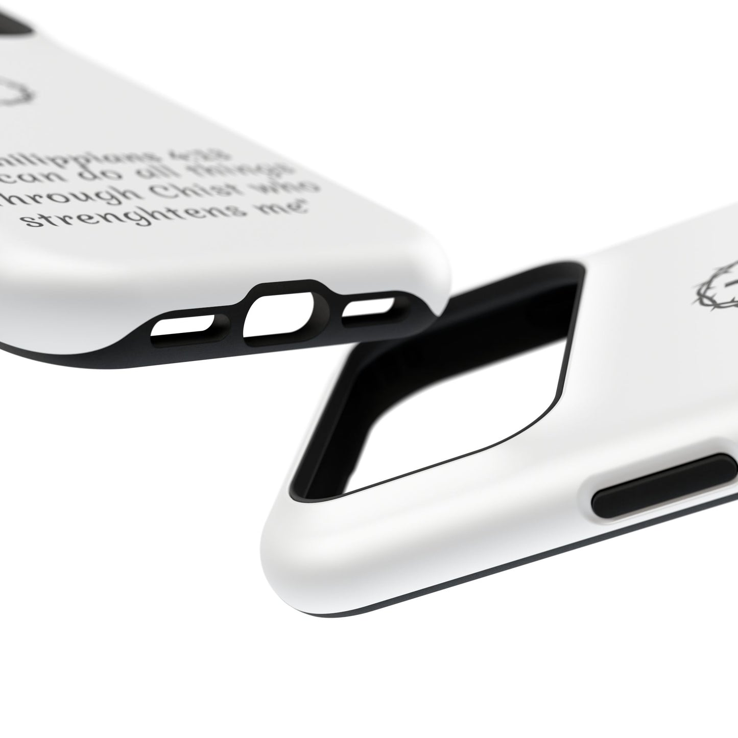 Philippians 4:13 Impact-Resistant Iphone Cases