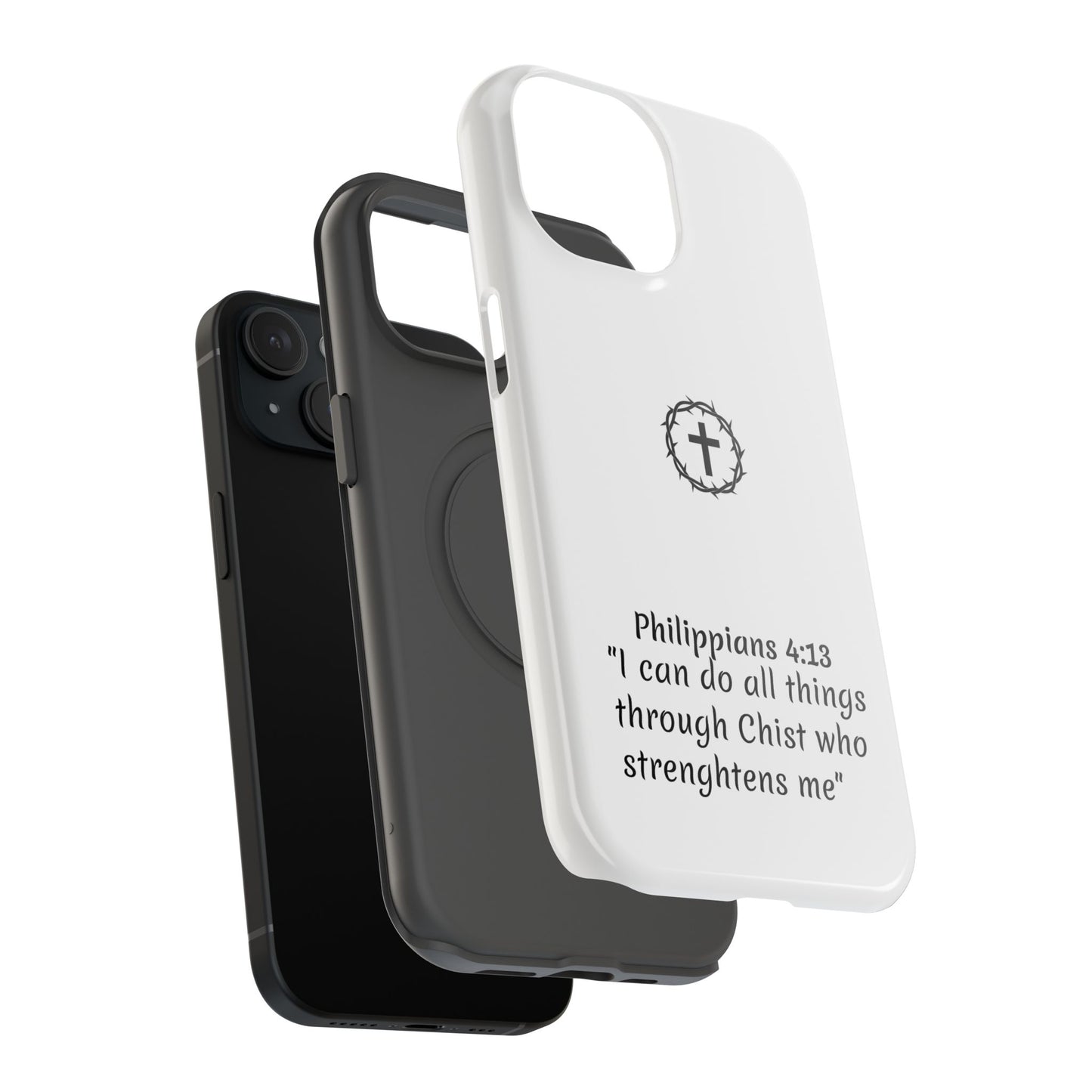 Philippians 4:13 Impact-Resistant Iphone Cases