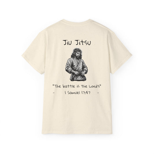 Jesus Jiu Jitsu - “The Battle Is the Lord’s”  Unisex Spiritual Graphic Tee