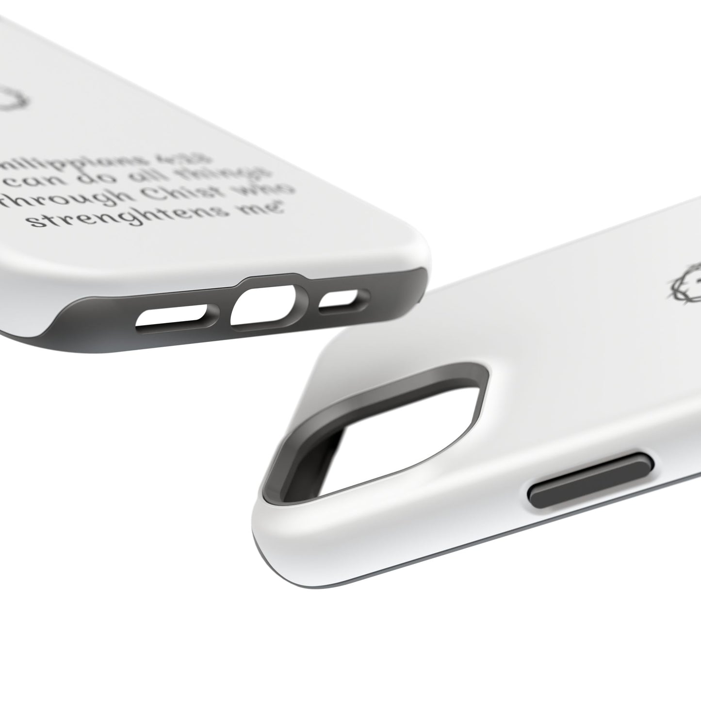 Philippians 4:13 Impact-Resistant Iphone Cases