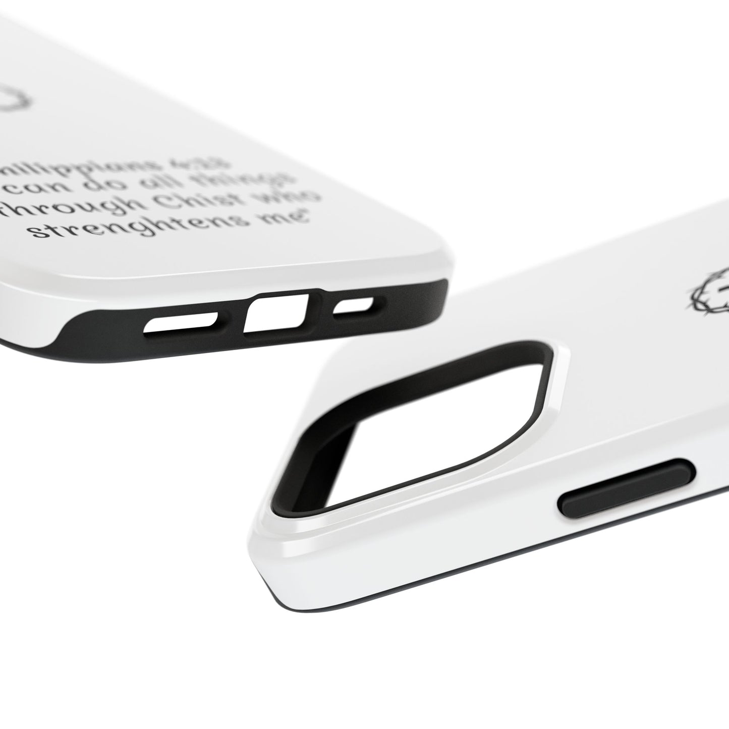 Philippians 4:13 Impact-Resistant Iphone Cases
