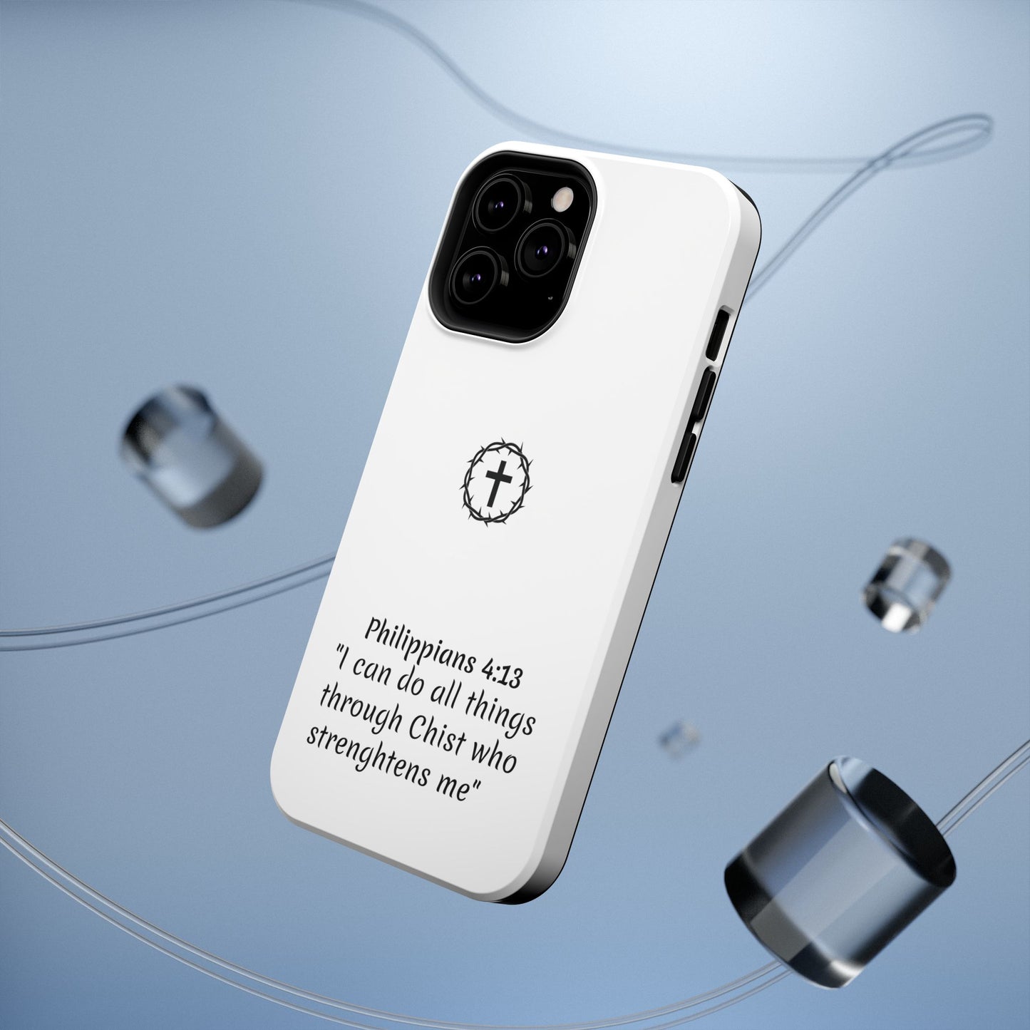 Philippians 4:13 Impact-Resistant Iphone Cases