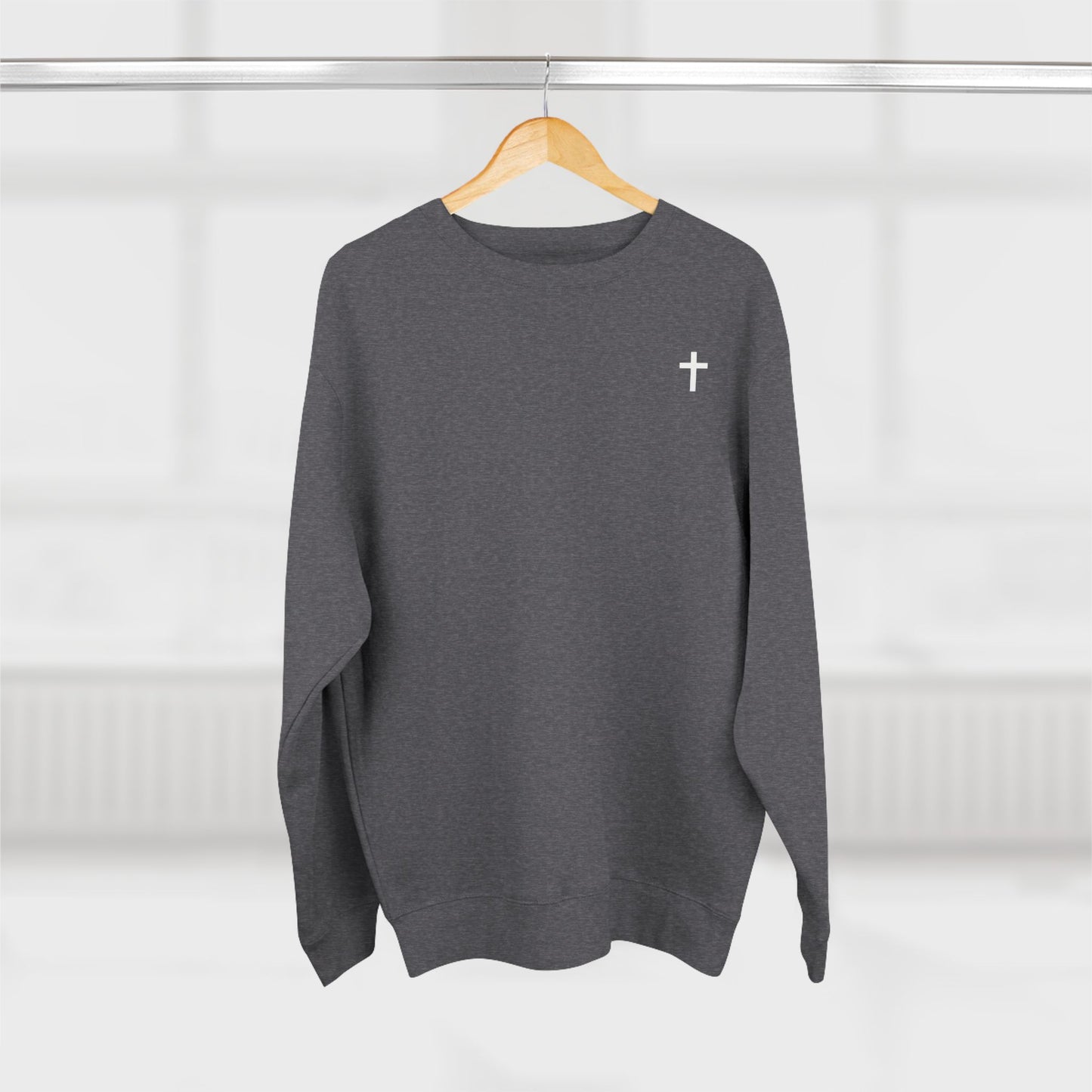 Jesus is King Christian Crewneck Sweatshirt, Faith-based Apparel, Inspirational Gift, Unisex Sweatshirt, Religious Clothing,
