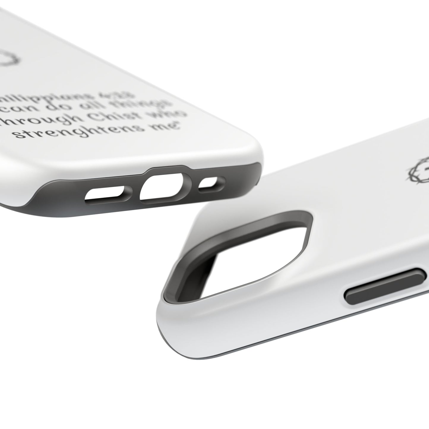Philippians 4:13 Impact-Resistant Iphone Cases