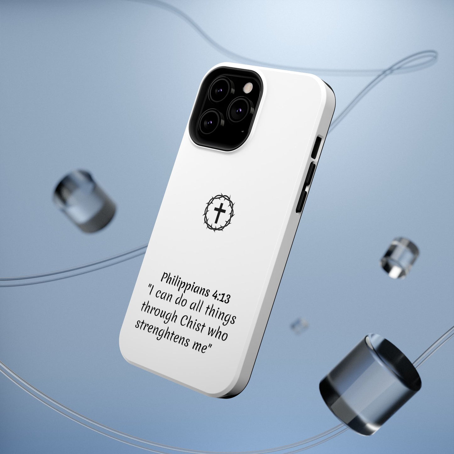 Philippians 4:13 Impact-Resistant Iphone Cases