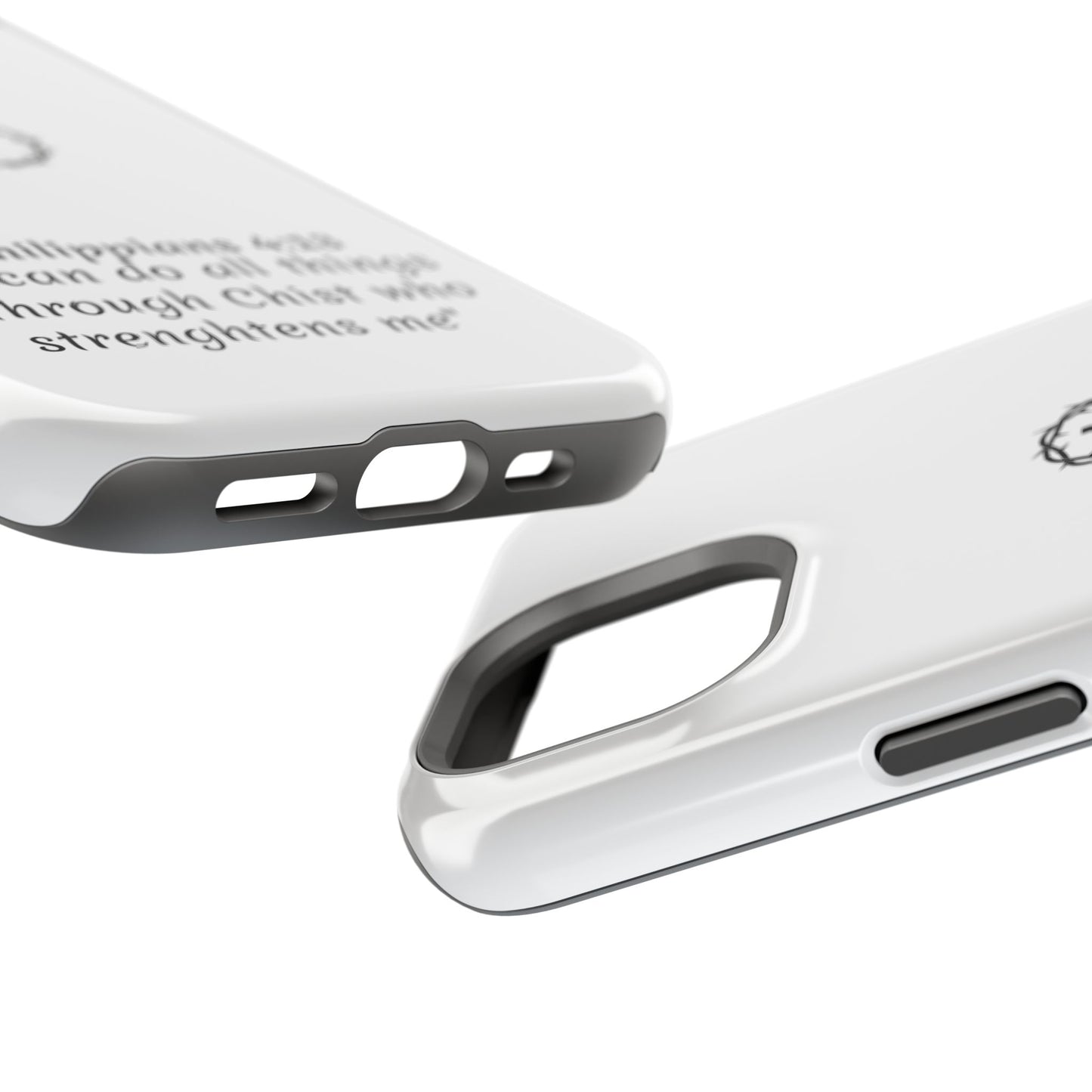 Philippians 4:13 Impact-Resistant Iphone Cases