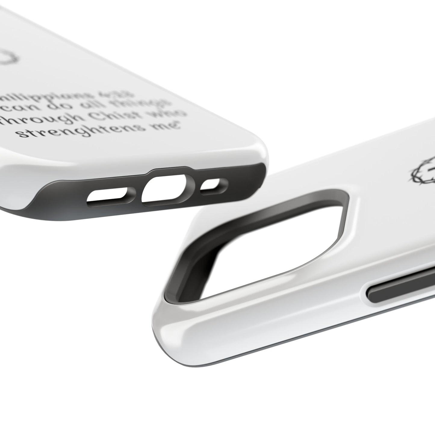 Philippians 4:13 Impact-Resistant Iphone Cases