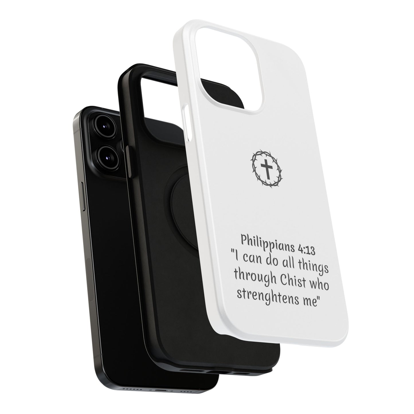 Philippians 4:13 Impact-Resistant Iphone Cases