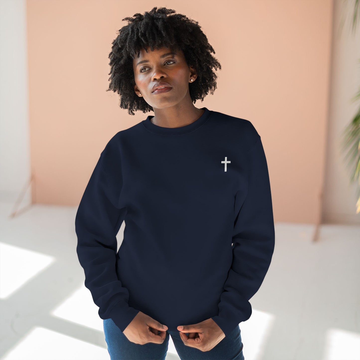 Jesus is King Christian Crewneck Sweatshirt, Faith-based Apparel, Inspirational Gift, Unisex Sweatshirt, Religious Clothing,