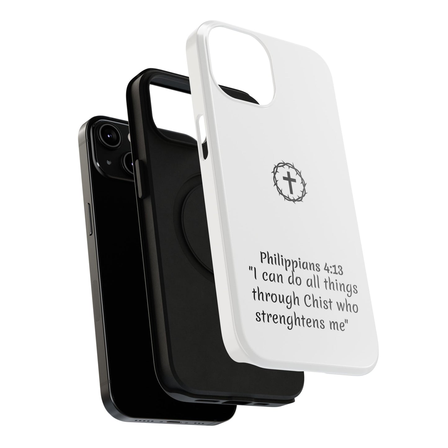 Philippians 4:13 Impact-Resistant Iphone Cases
