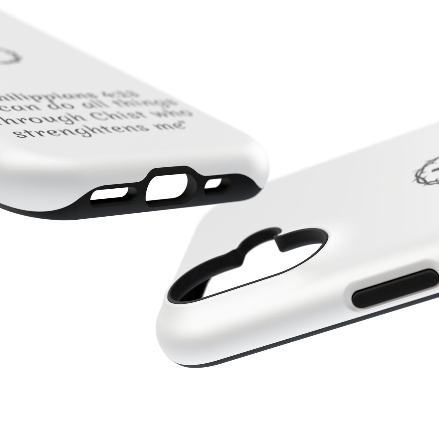 Philippians 4:13 Impact-Resistant Iphone Cases