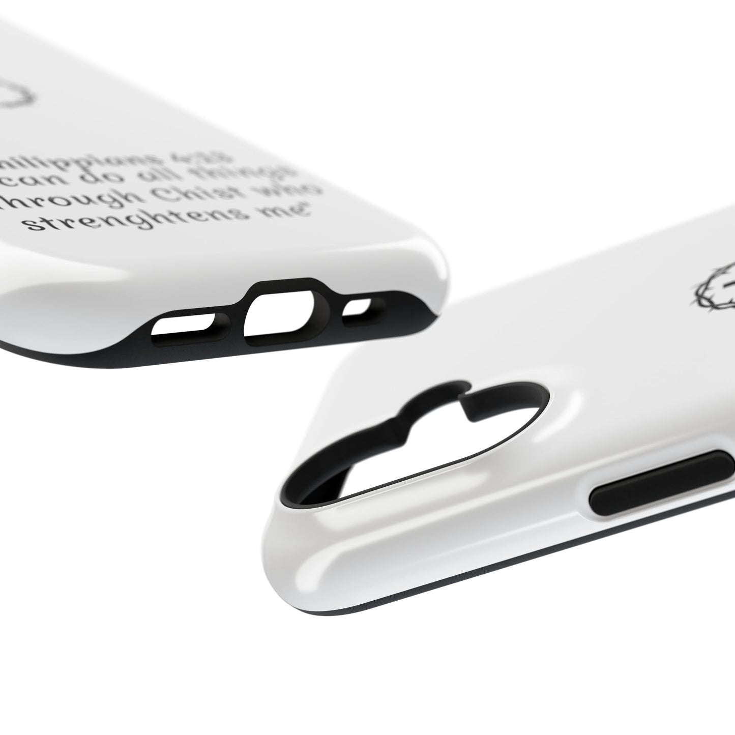 Philippians 4:13 Impact-Resistant Iphone Cases