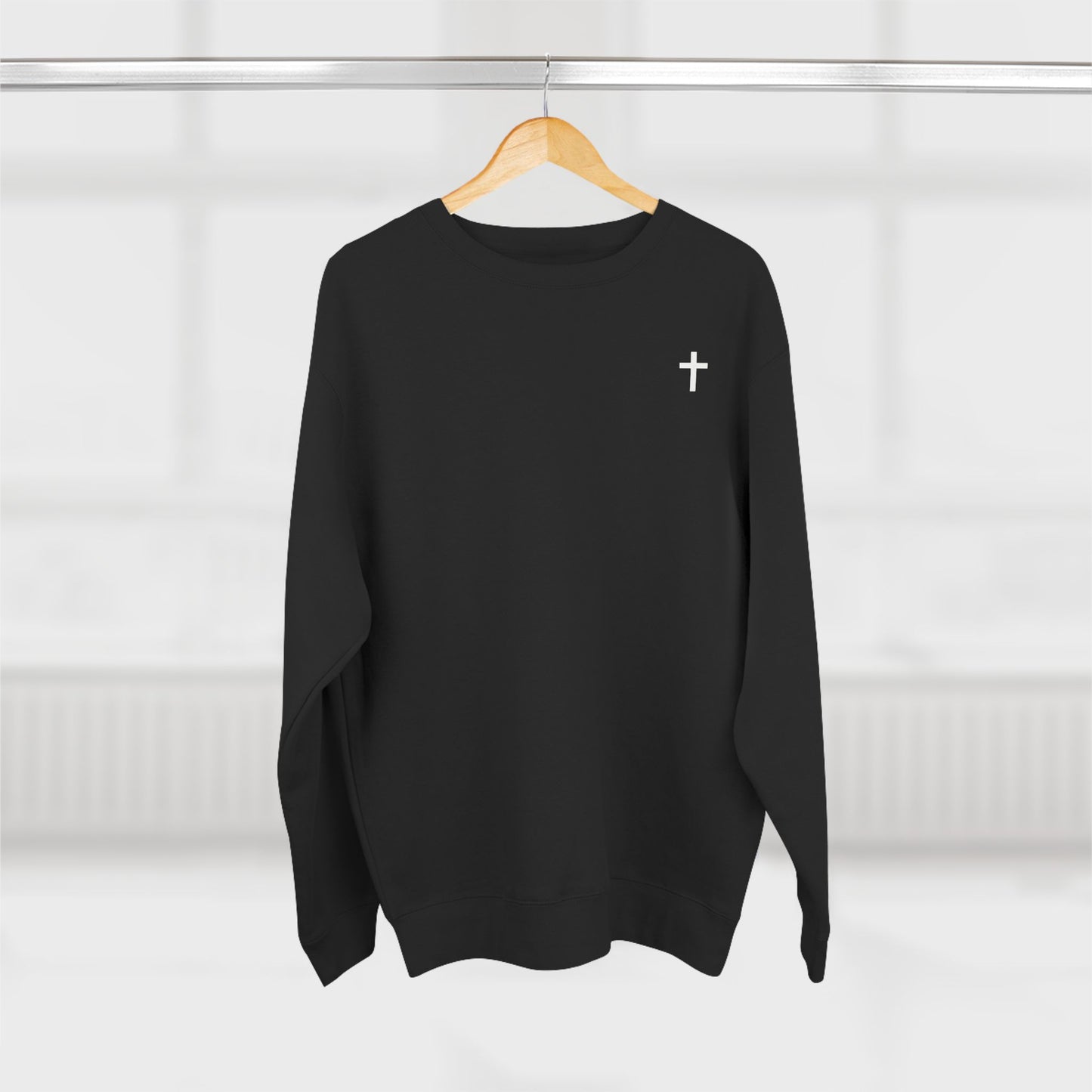 Jesus is King Christian Crewneck Sweatshirt, Faith-based Apparel, Inspirational Gift, Unisex Sweatshirt, Religious Clothing,