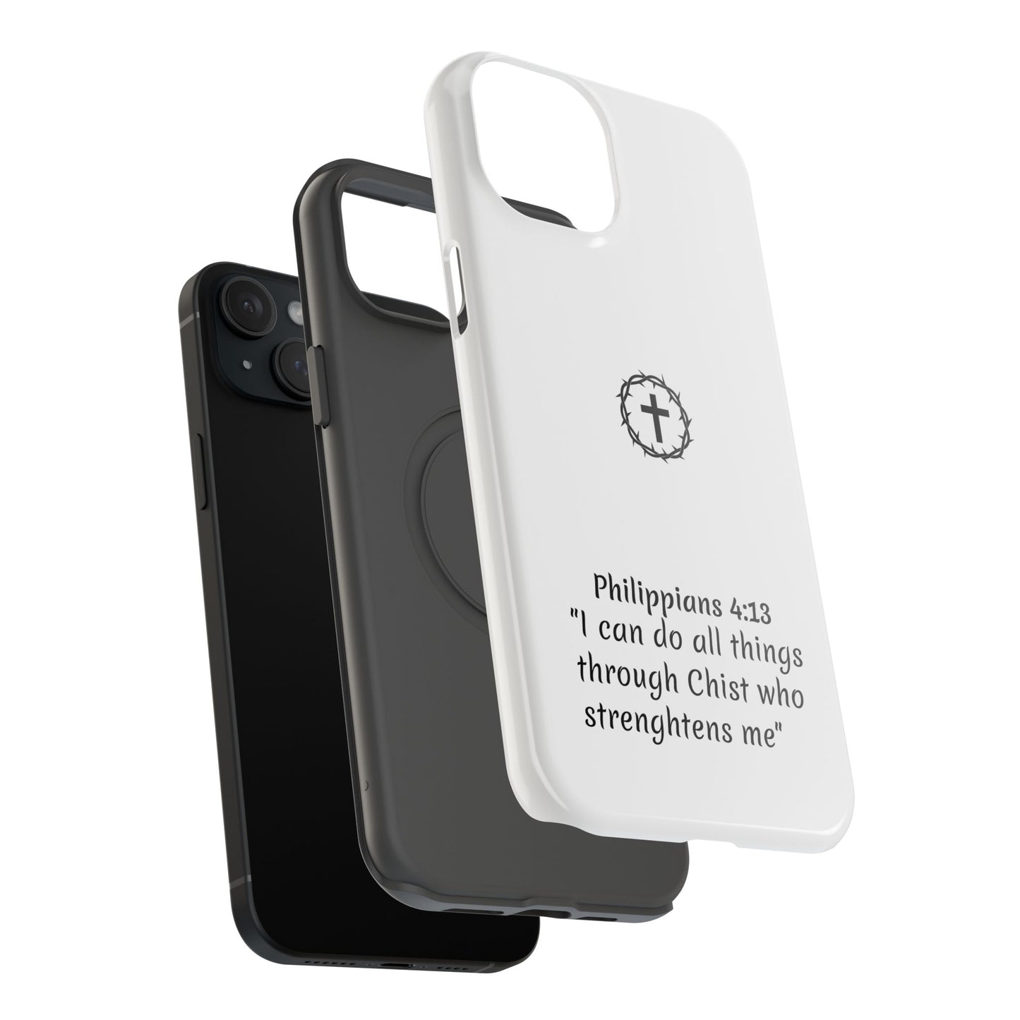 Philippians 4:13 Impact-Resistant Iphone Cases