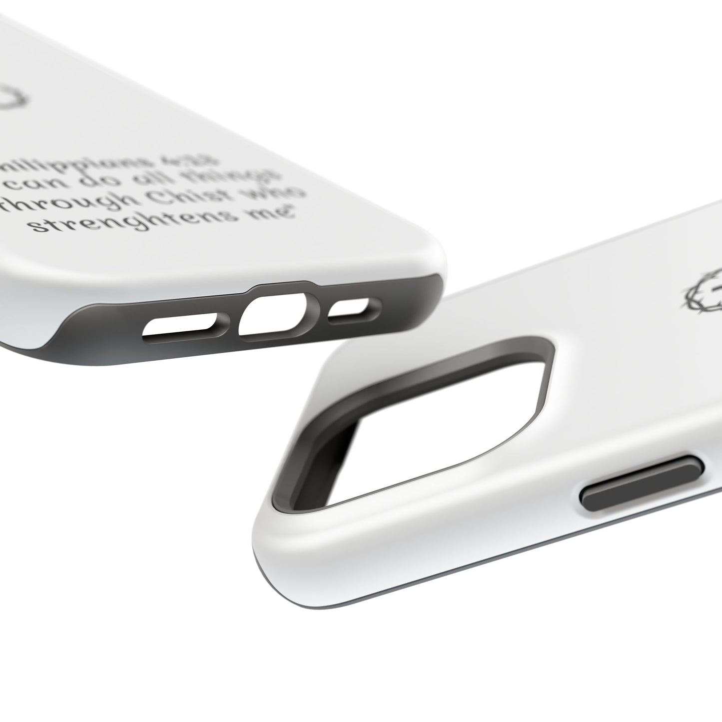 Philippians 4:13 Impact-Resistant Iphone Cases