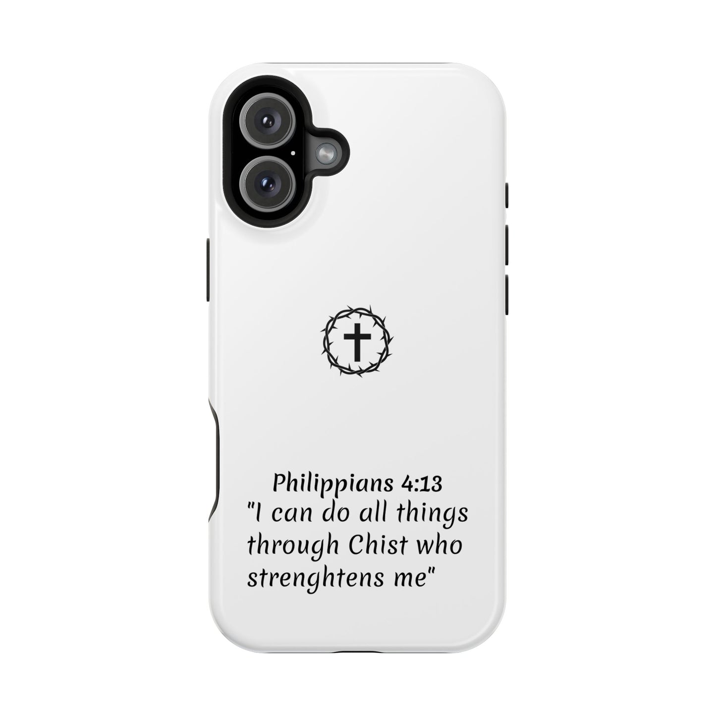 Philippians 4:13 Impact-Resistant Iphone Cases