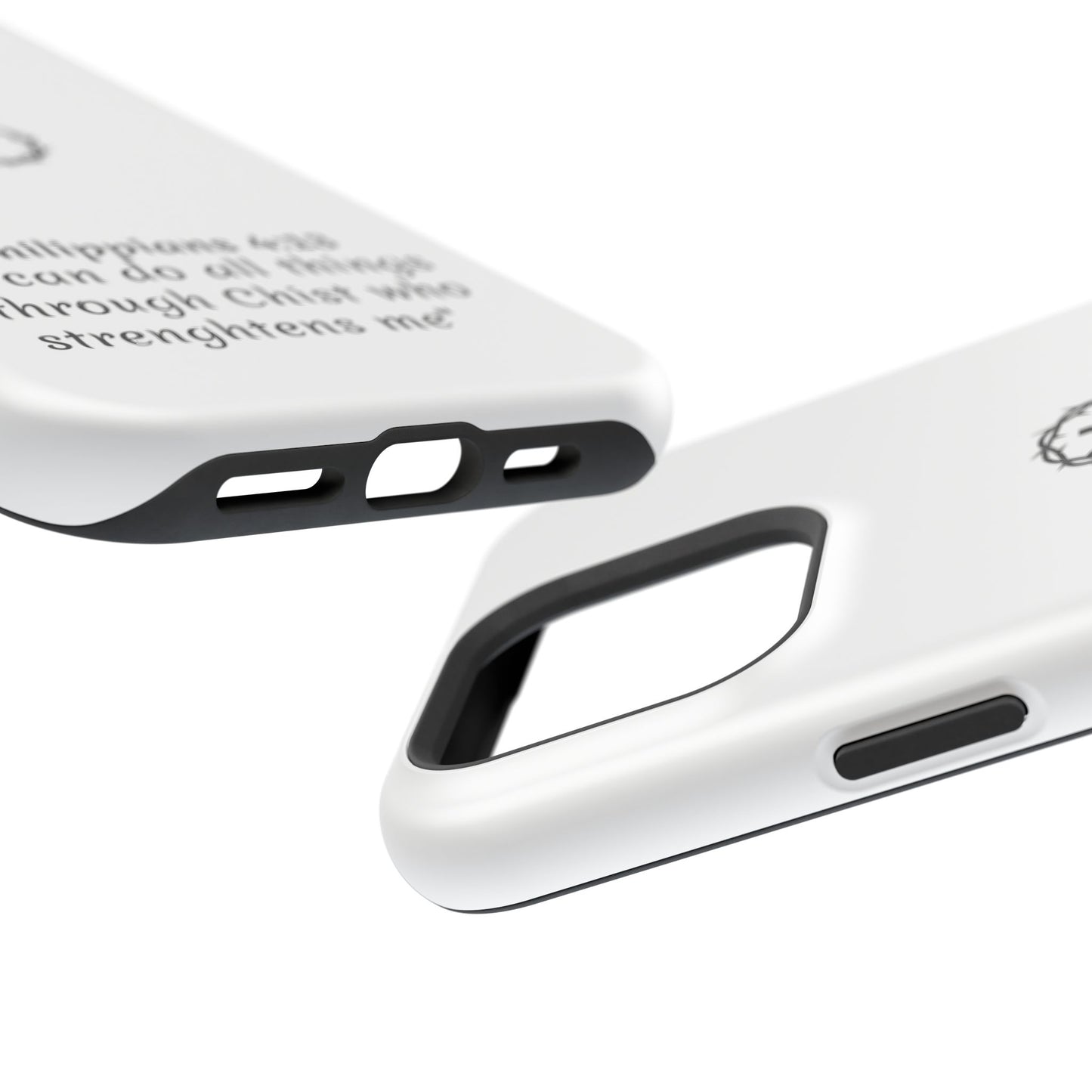 Philippians 4:13 Impact-Resistant Iphone Cases