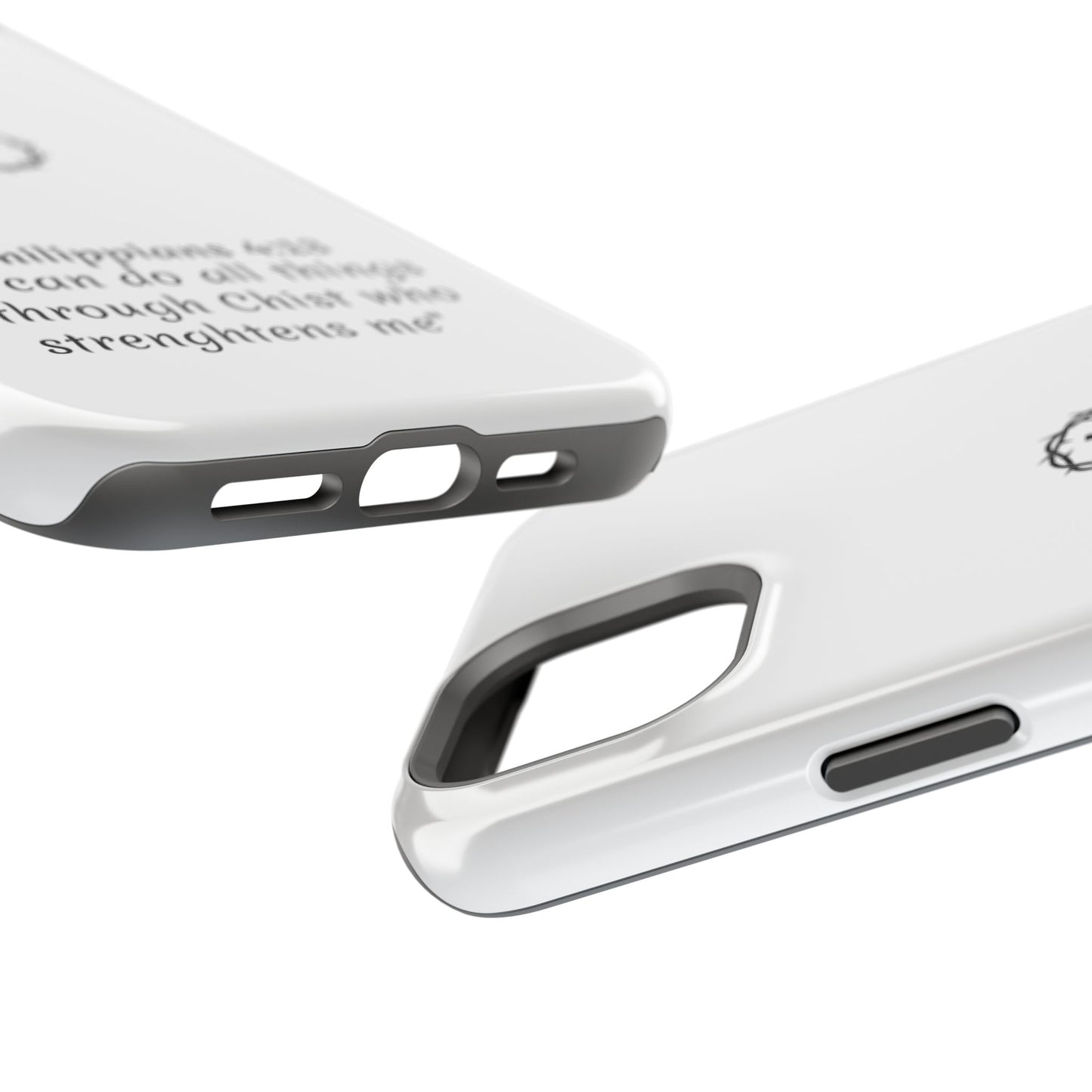 Philippians 4:13 Impact-Resistant Iphone Cases