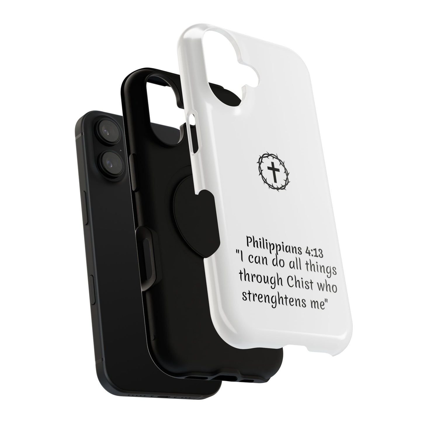 Philippians 4:13 Impact-Resistant Iphone Cases
