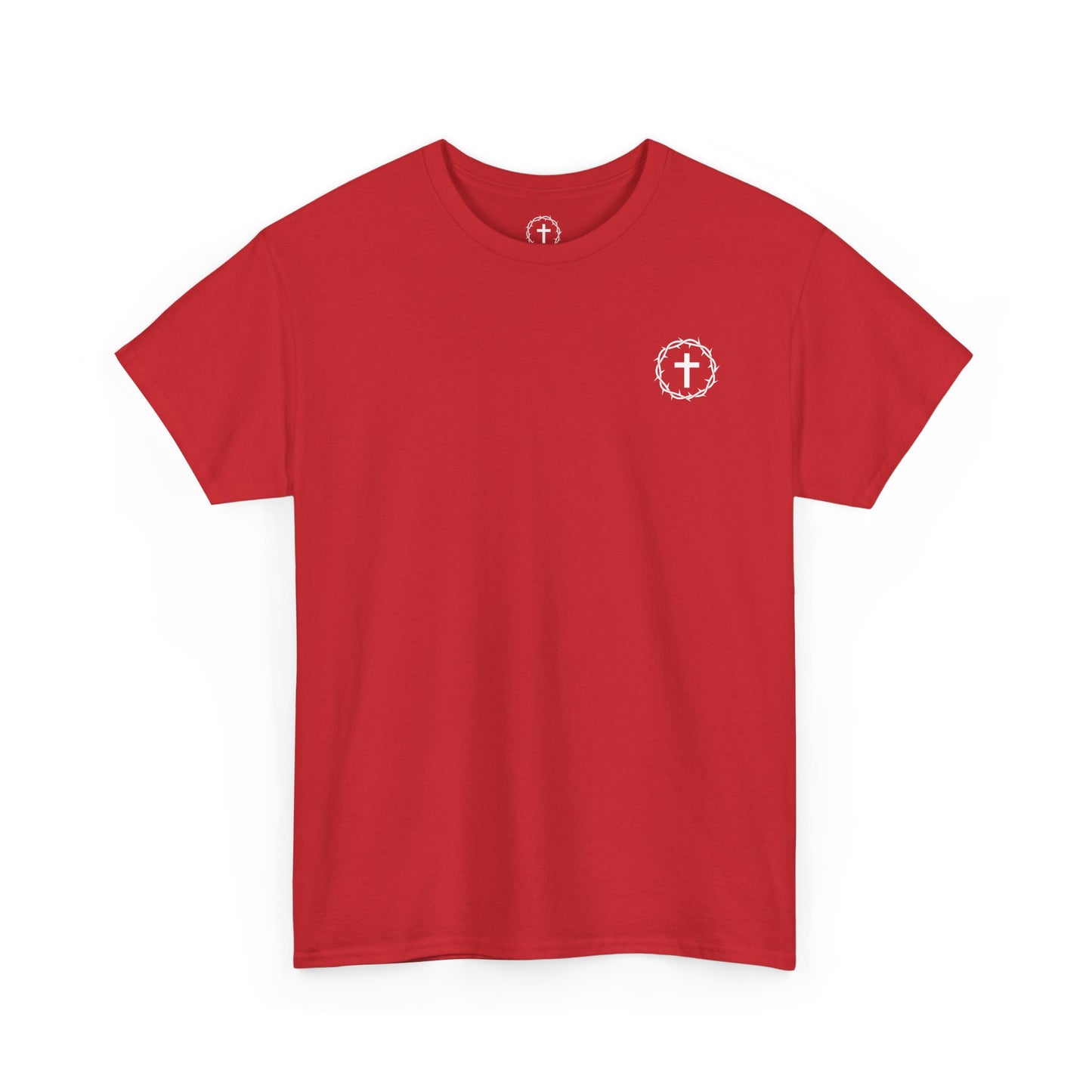 Display Your Faith Blank Unisex Heavy Cotton Tee, Christian Tee, Casual Wear, Gift for Believers, Everyday Comfort