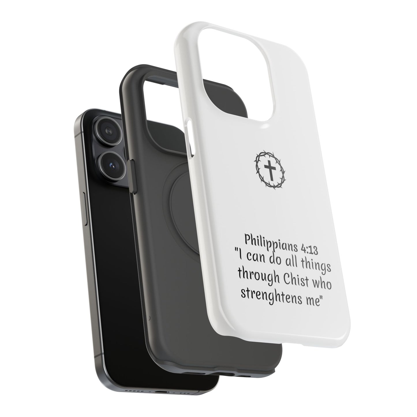 Philippians 4:13 Impact-Resistant Iphone Cases