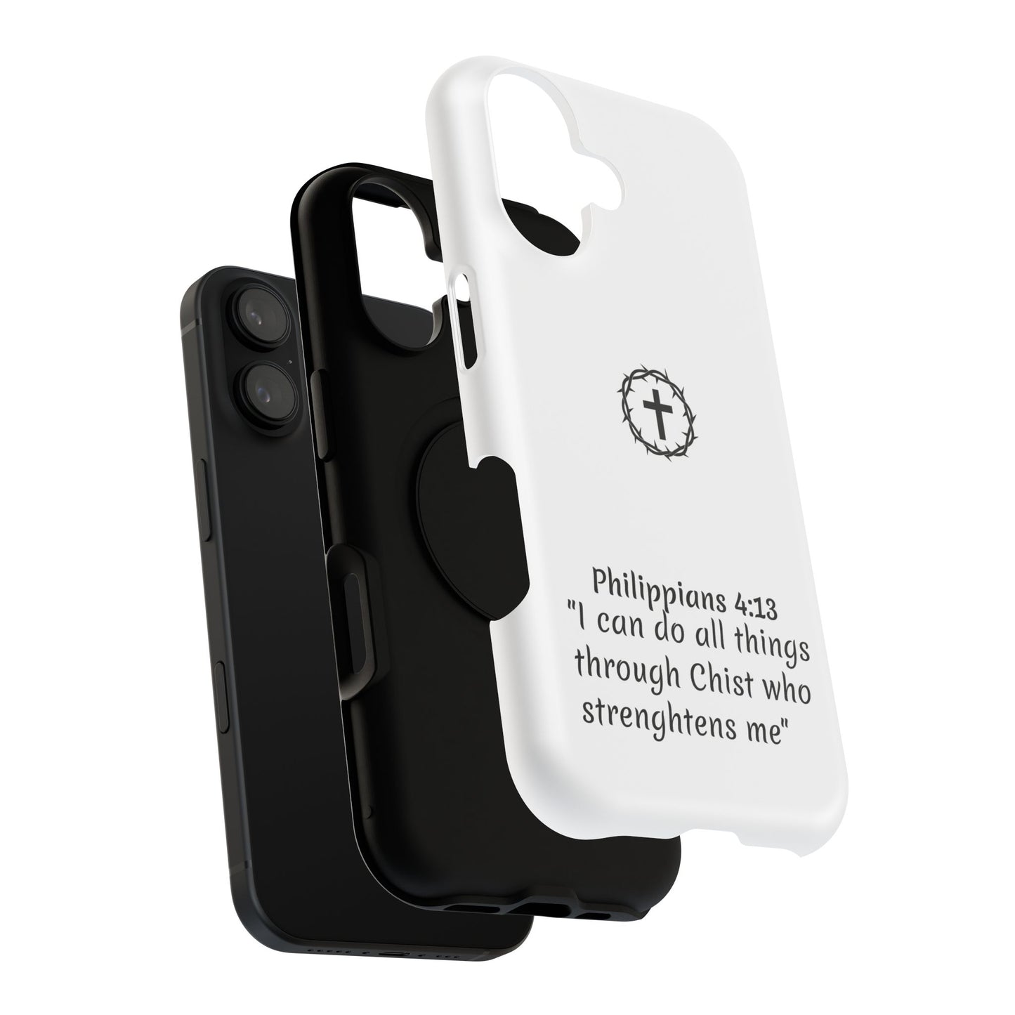 Philippians 4:13 Impact-Resistant Iphone Cases