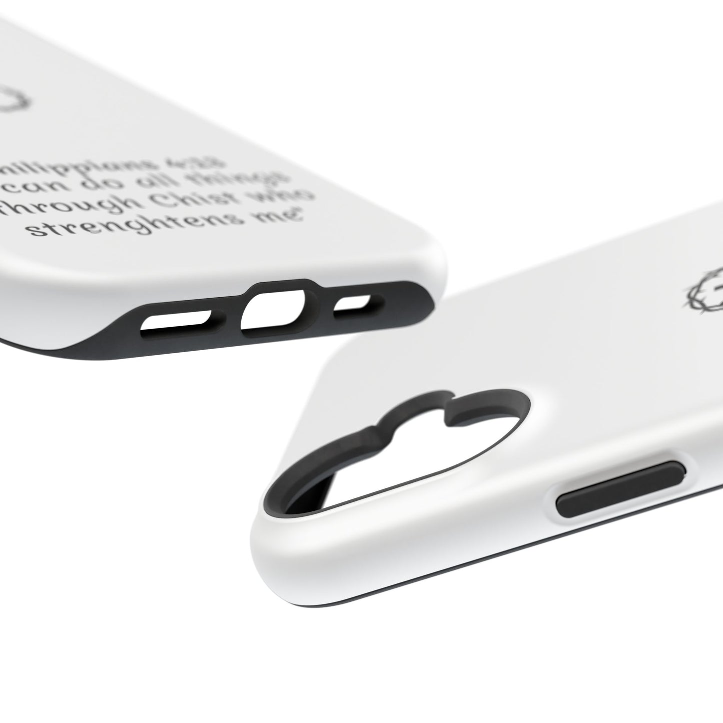Philippians 4:13 Impact-Resistant Iphone Cases