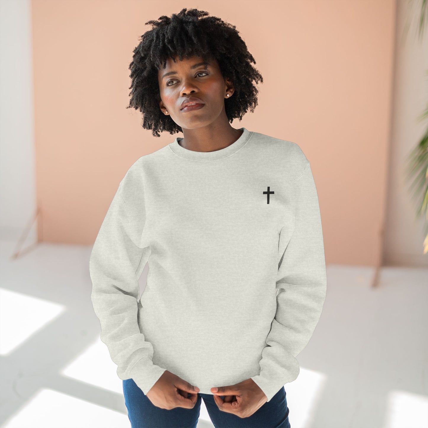 Jesus is King Christian Crewneck Sweatshirt, Faith-based Apparel, Inspirational Gift, Unisex Sweatshirt, Religious Clothing,