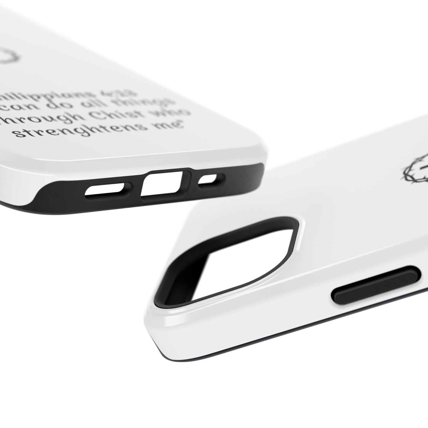 Philippians 4:13 Impact-Resistant Iphone Cases