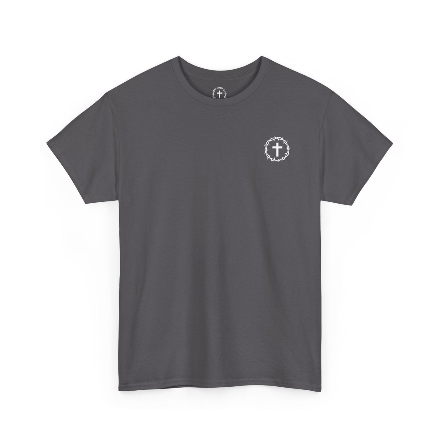Display Your Faith Blank Unisex Heavy Cotton Tee, Christian Tee, Casual Wear, Gift for Believers, Everyday Comfort