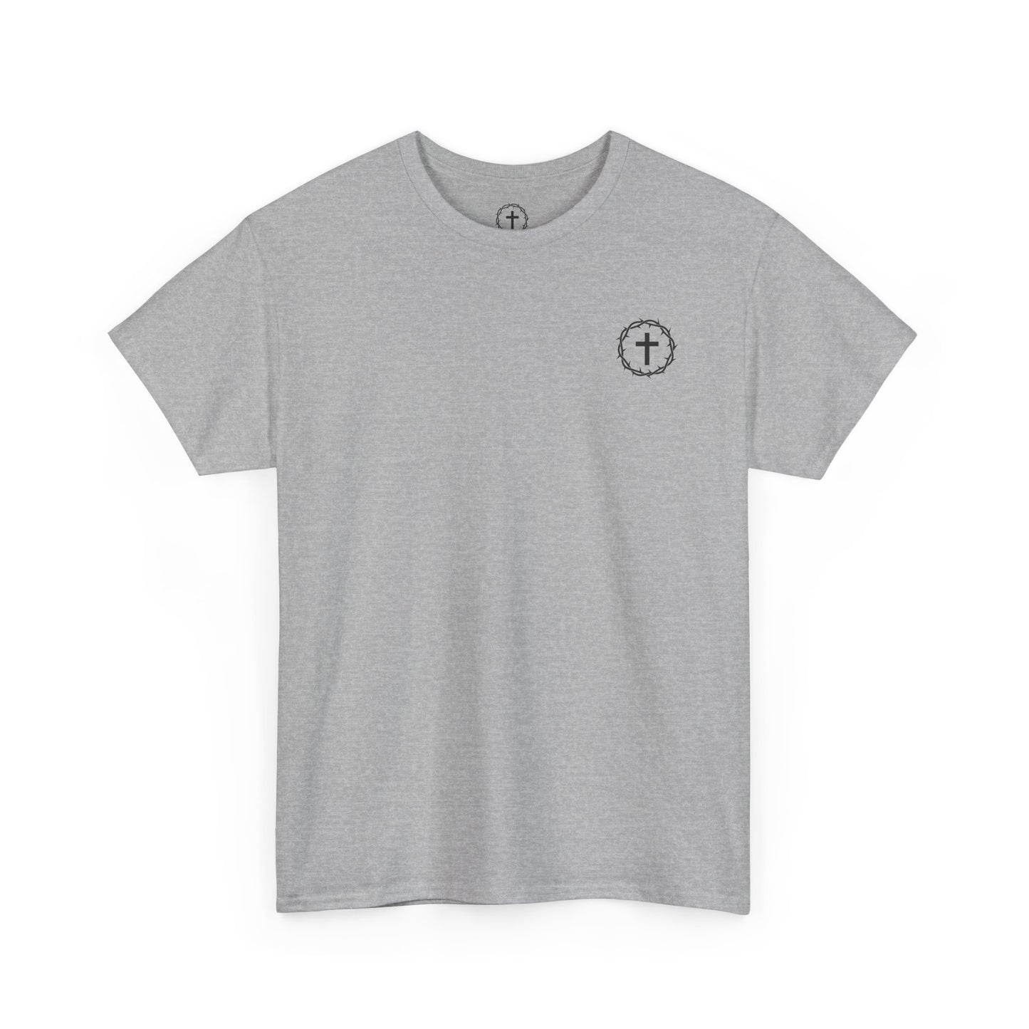 Display Your Faith Blank Unisex Heavy Cotton Tee, Christian Tee, Casual Wear, Gift for Believers, Everyday Comfort