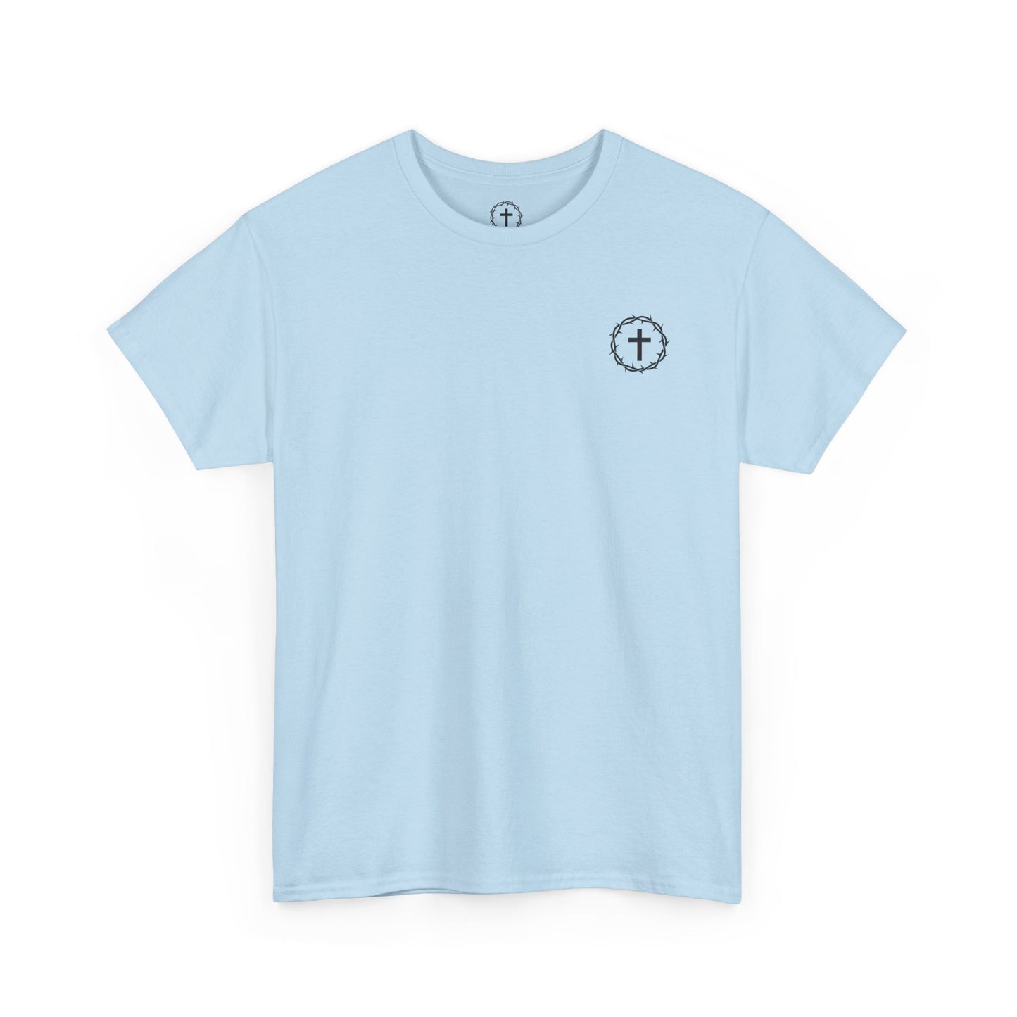 Display Your Faith Blank Unisex Heavy Cotton Tee, Christian Tee, Casual Wear, Gift for Believers, Everyday Comfort