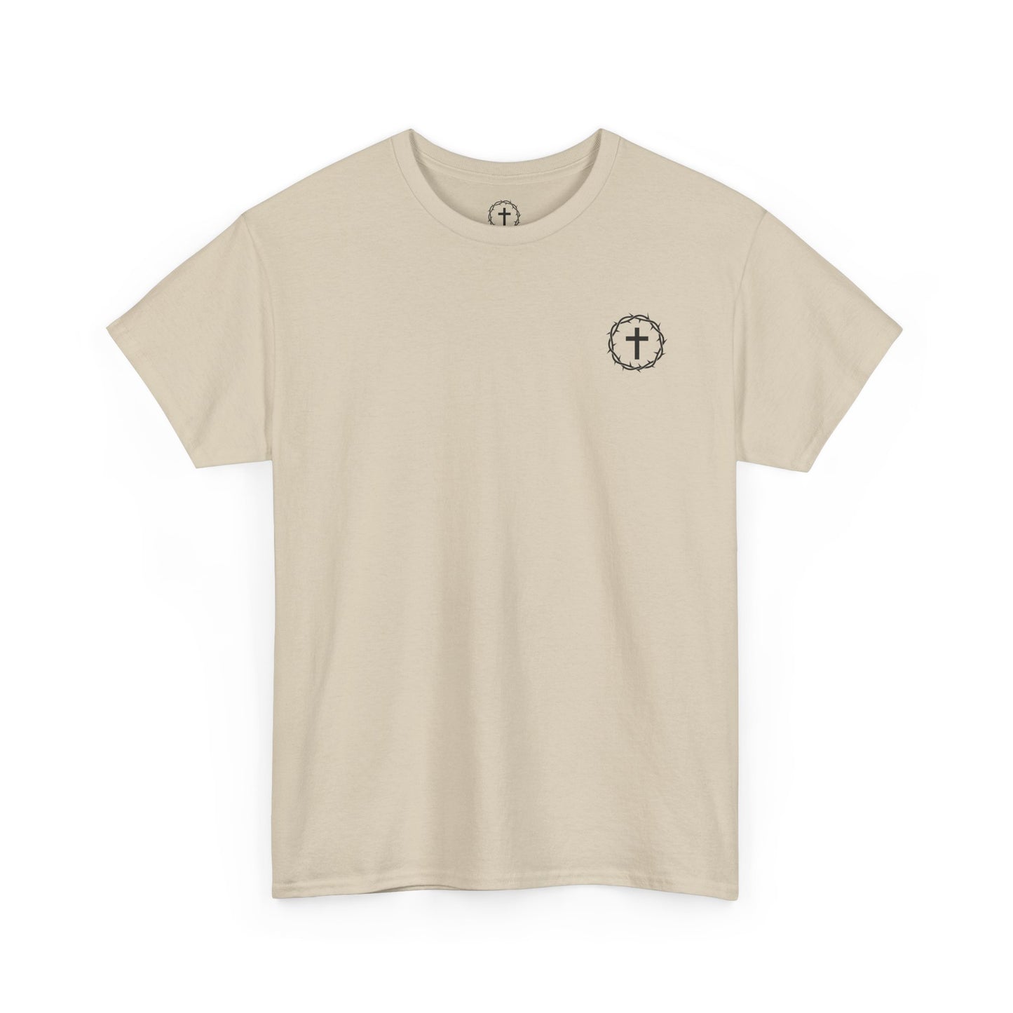 Display Your Faith Blank Unisex Heavy Cotton Tee, Christian Tee, Casual Wear, Gift for Believers, Everyday Comfort