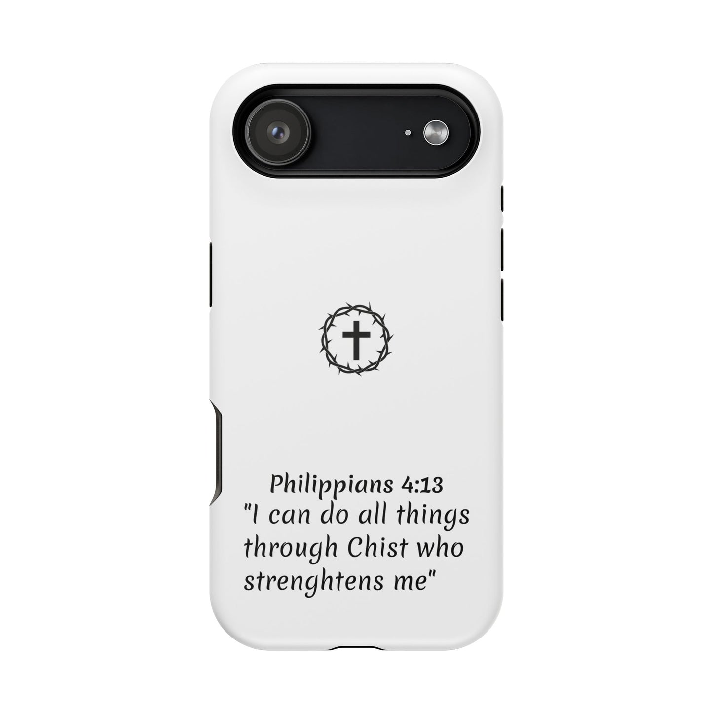 Philippians 4:13 Impact-Resistant Iphone Cases