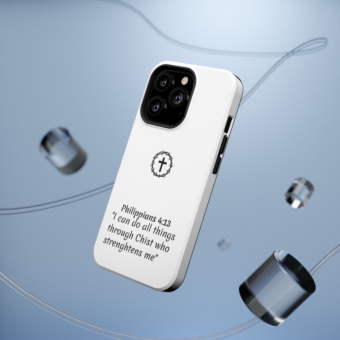 Philippians 4:13 Impact-Resistant Iphone Cases