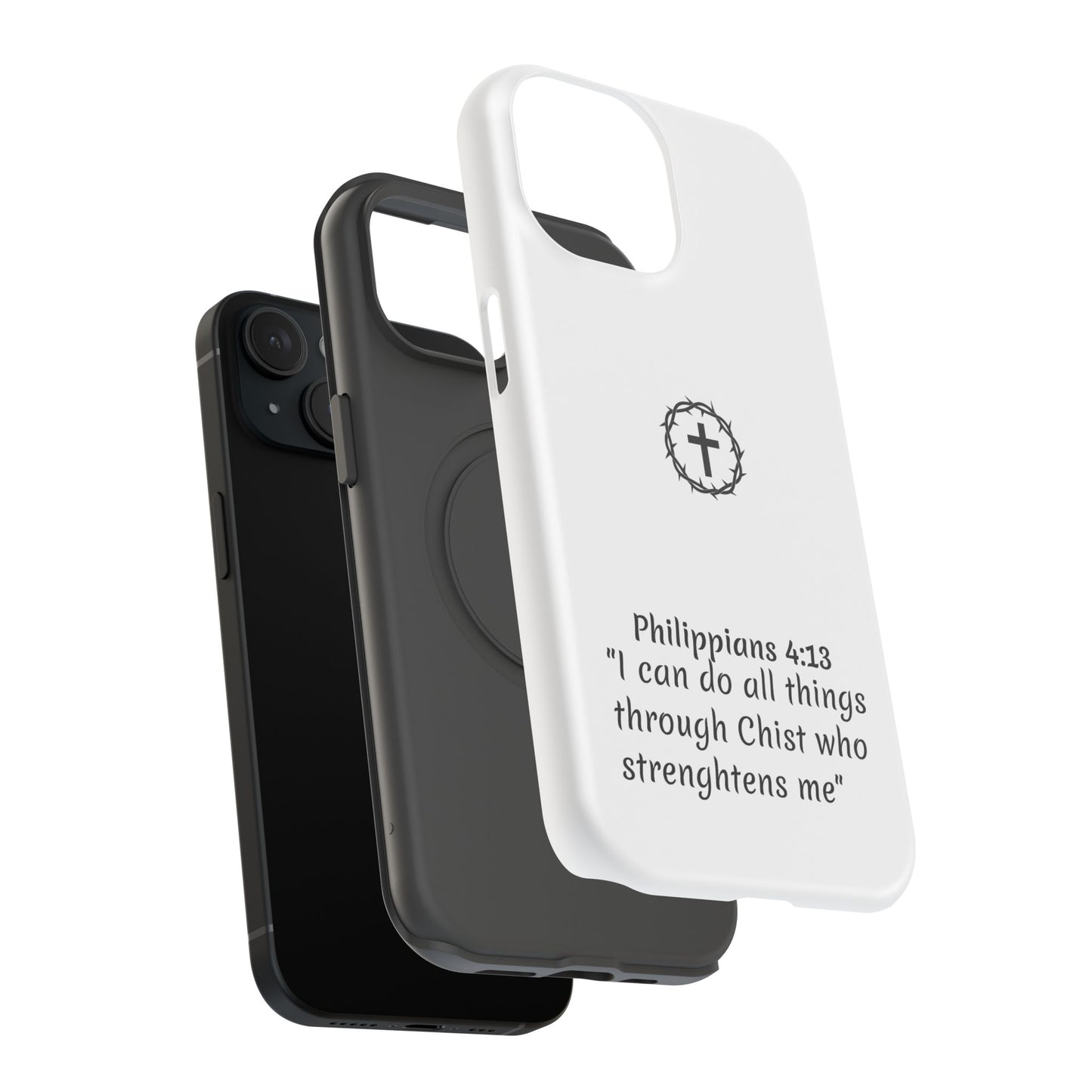 Philippians 4:13 Impact-Resistant Iphone Cases