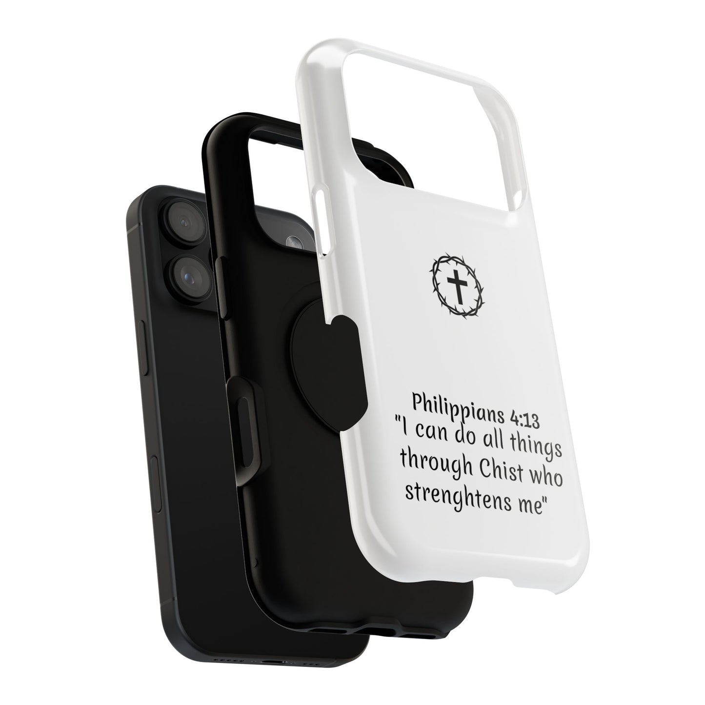Philippians 4:13 Impact-Resistant Iphone Cases