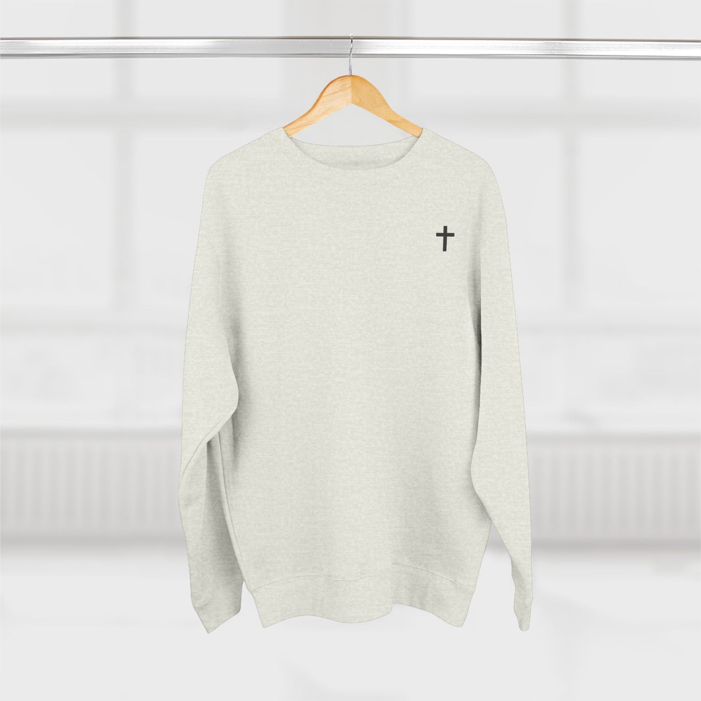 Jesus is King Christian Crewneck Sweatshirt, Faith-based Apparel, Inspirational Gift, Unisex Sweatshirt, Religious Clothing,