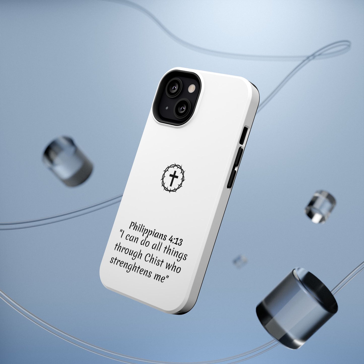 Philippians 4:13 Impact-Resistant Iphone Cases